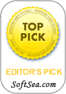 EditorPick Award by Softsea