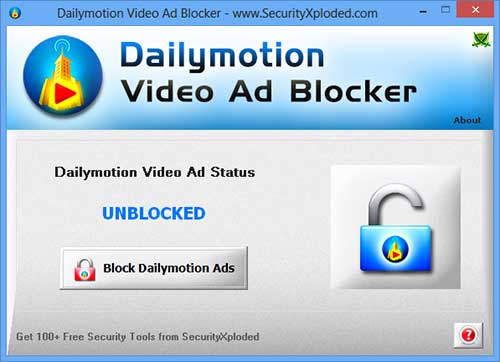 Dailymotion Video Ad Blocker software