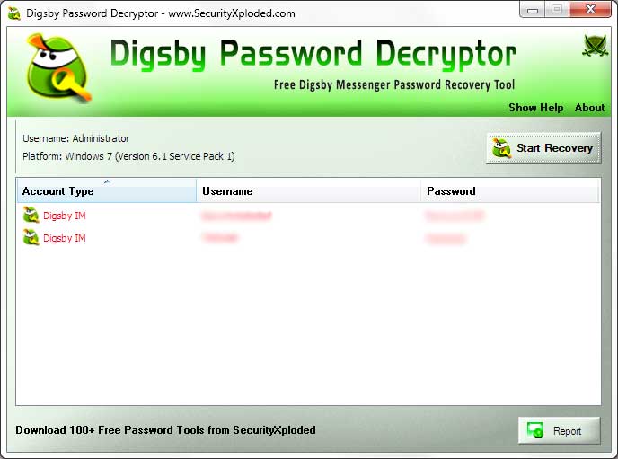 Digsby Password Decryptor 6.0 full