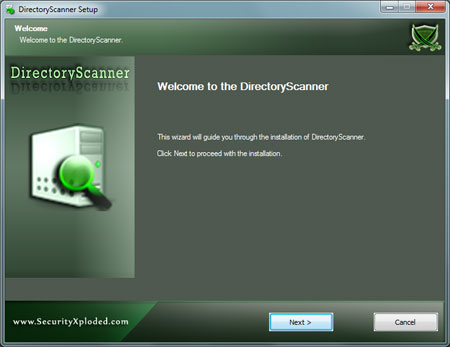 DirectoryScanner Installer