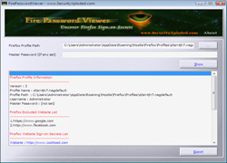 FirePasswordViewer