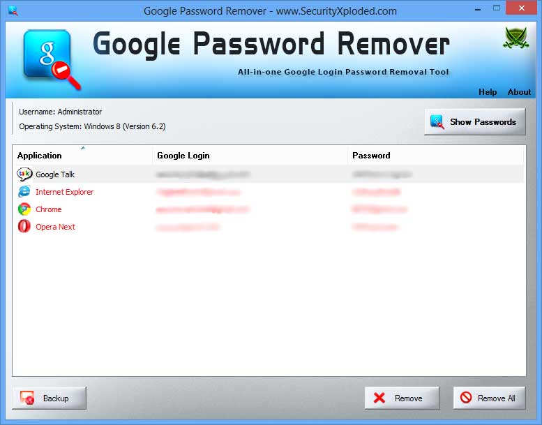All-in-one Google Password Removal Tool