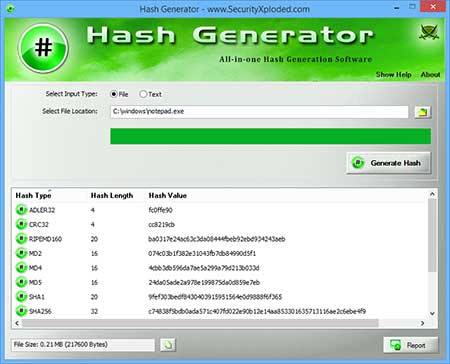 Hash Generator 7.0 full