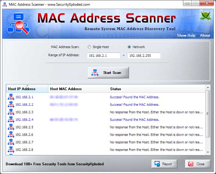 Remote System MAC Address Discovery Tool