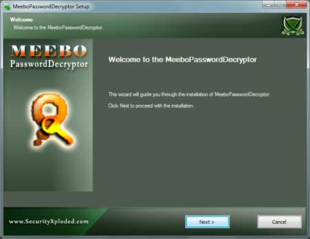 MeeboPasswordDecryptor Installer