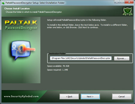 PaltalkPasswordDecryptor Installer