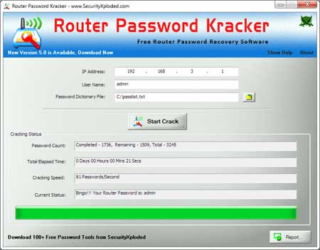 Router Password Kracker 7.0