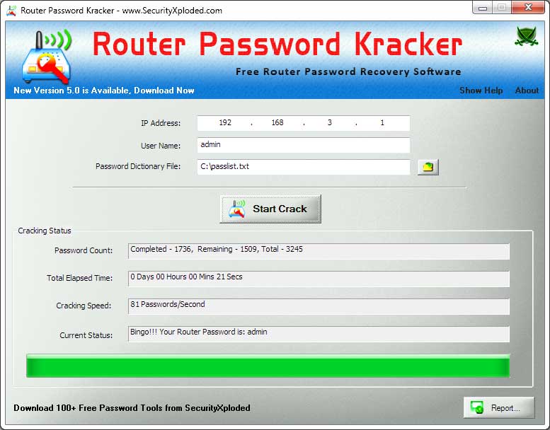 Free Router Password Recovery Software