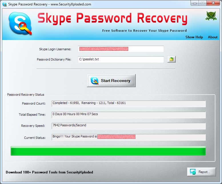 Free Software to Recover Your Skype Password