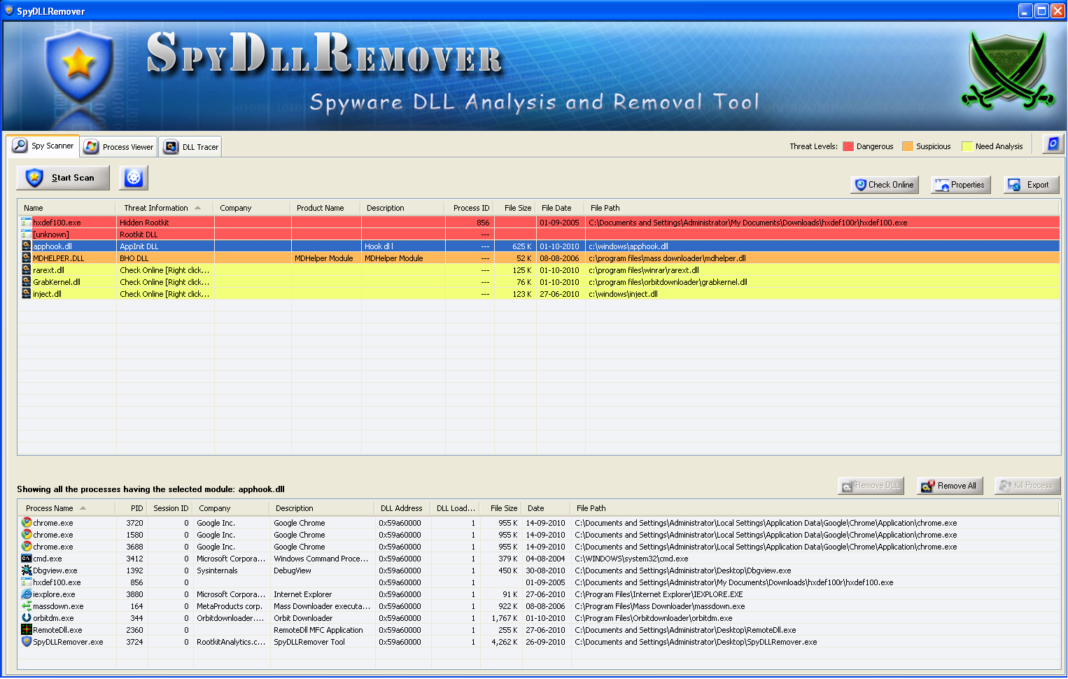 Spy DLL Remover Windows 11 download