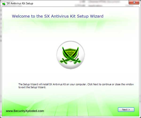 SX Antivirus Kit screenshot