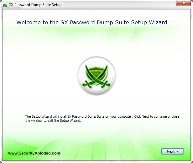 SX Password Dump Suite Windows 11 download