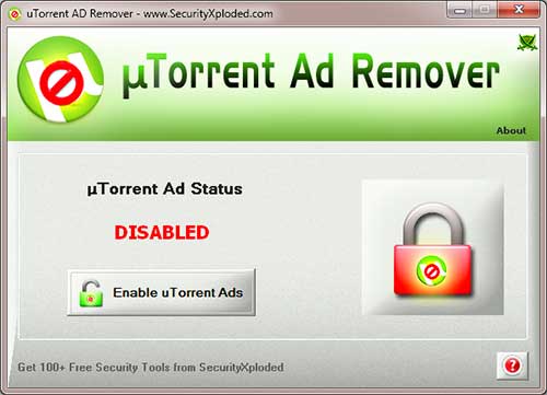 AD Remover for uTorrent screenshot