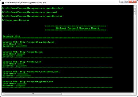 BitCometPasswordDecryptor