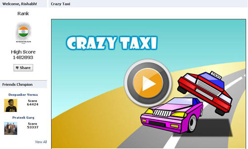 Wild Wild Taxi Racing, Crazy Taxi