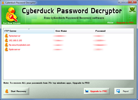 cyberduck login fail