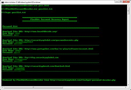FlashGetPasswordDecoder