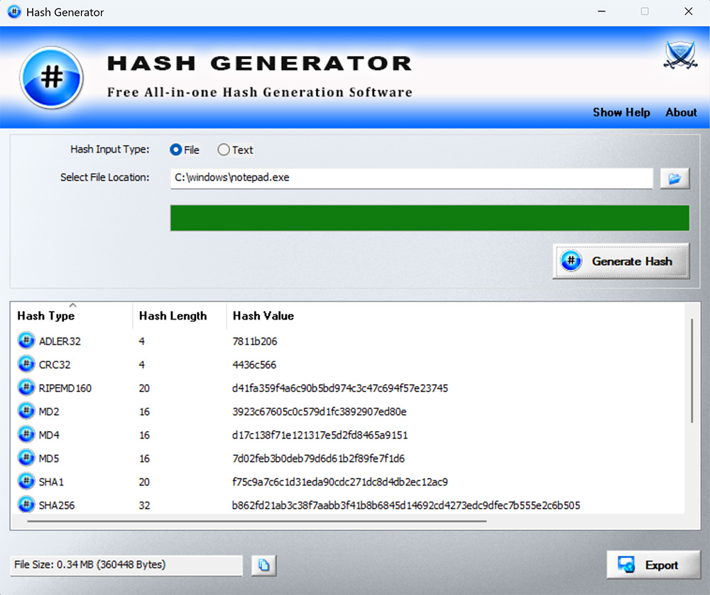 Hash Generator 9.0 full