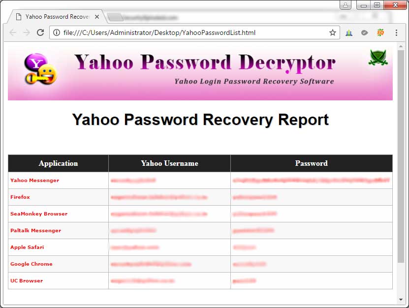 hack yahoo password free online